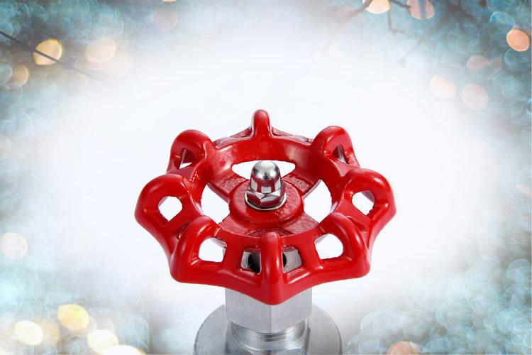 不锈钢闸阀水闸阀开关家用手动dn50丝扣水表自来水dn254分水管z15