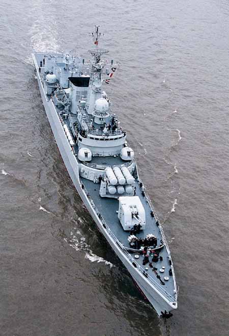 "江卫"Ⅰ型舰(摄影:张全跃)