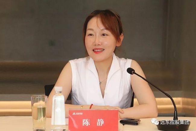 陈静在会上发言