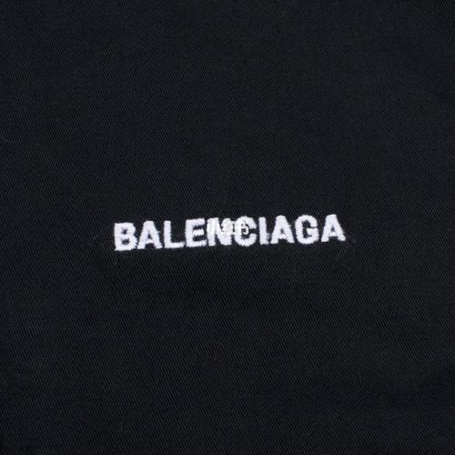 balenciaga巴黎世家黑白拼接冲锋衣_巴黎世家怎么样_冲锋衣_刺绣_纯棉