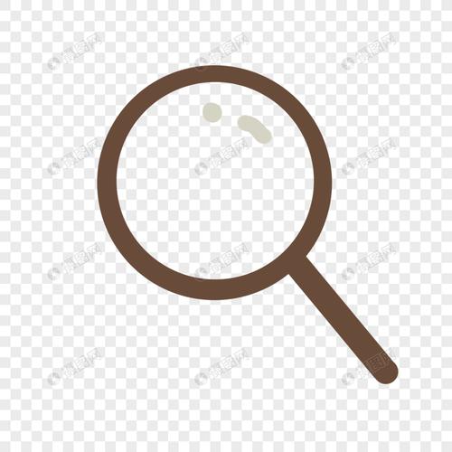 放大镜元素素材psd格式_设计素材免费下载_vrf高清_摄