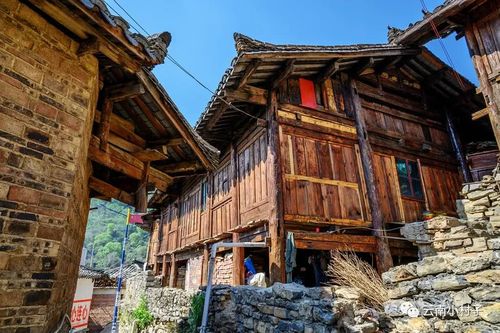 就是这些田地 养育了石别村一代代壮家儿女 壮族的这种房屋建筑 建在