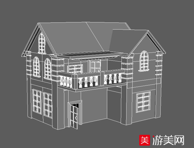 房子maya模型下载