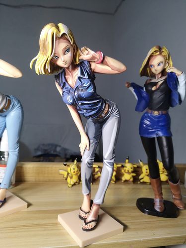 七龙珠人造人18号手办二次元涂装