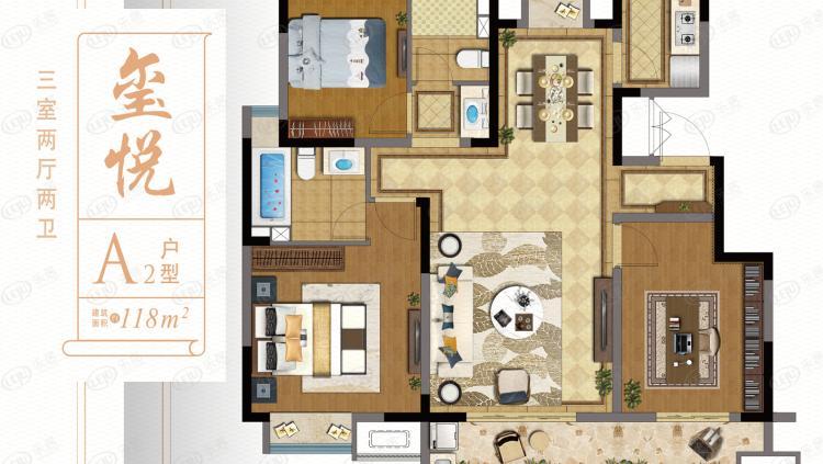 龙湖天钜户型图