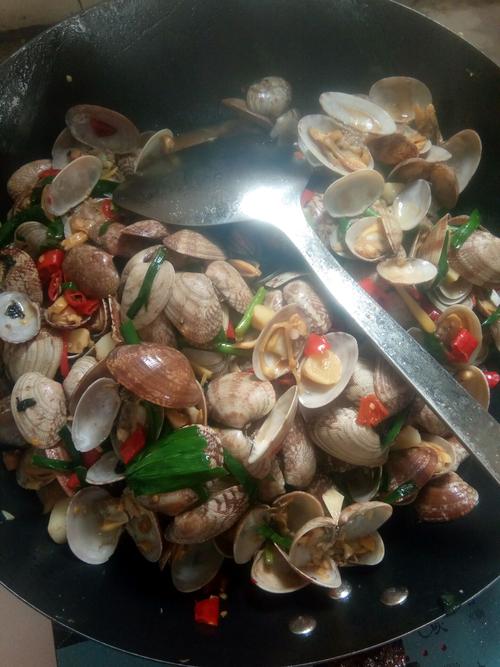 炒花甲怎么做_炒花甲的做法_豆果美食