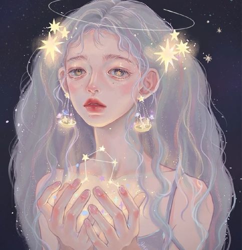 手绘梦幻女生头像 仙气满满