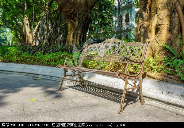 欧式长椅,背景实拍,摄影素材,摄影,汇图网www.huitu.com