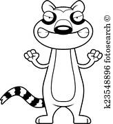 愤怒 卡通漫画 狐猴怎么画一只可爱的狐猴卡通儿童简笔画