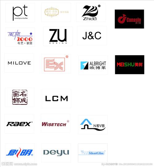 窗帘企业logo图片