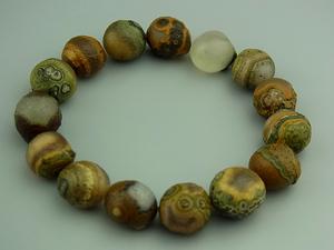 阿拉善眼睛石手串