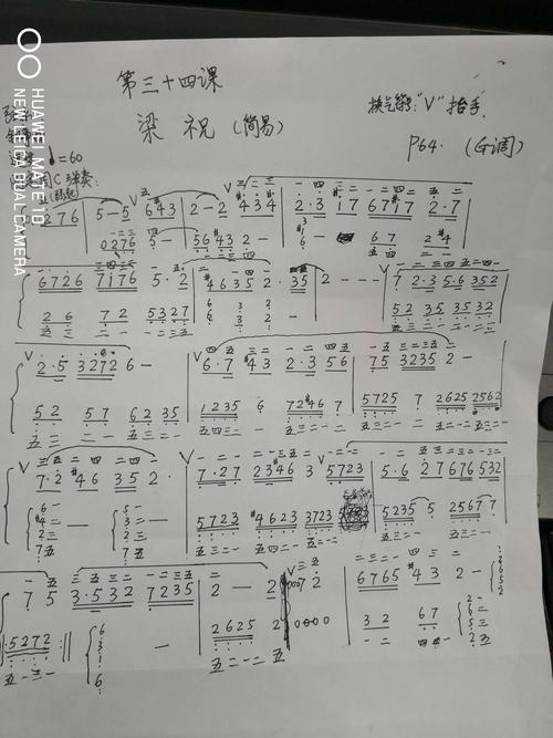 写美篇 梁祝右手示范强调换气时抬手 梁祝左手示范 梁祝双手示范 梁祝