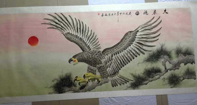 胡敏作品欣赏大展宏图