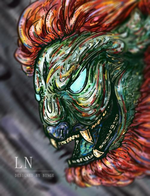 饕餮|插画习作|插画|bingedesign - 原创设计作品 - 站酷 (zcool)