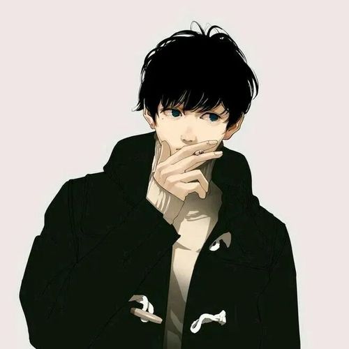 帅气动漫男生头像 我在煮咖啡 苦了叫你