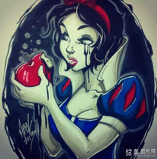 恶化白雪公主摩臣2及手稿 另类的暗黑文化代表