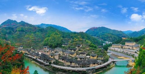 福建省宁德市寿宁县下党乡下党村街景