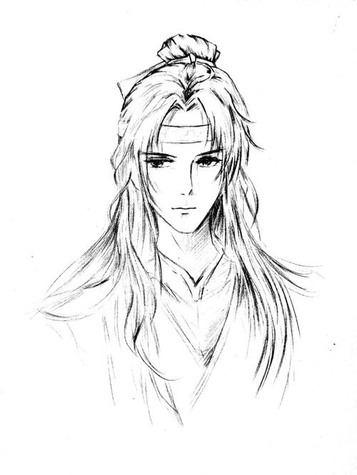 感谢魏老师的改画 #蓝忘机