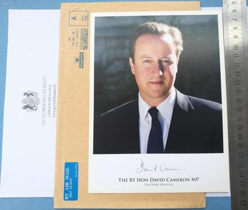 卡梅伦(david cameron),官方签名