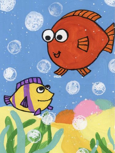 海底世界_儿童画_文化_绘画