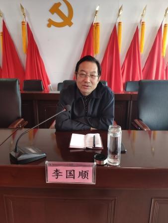 坚守初心担当作为舞钢市人大副主任李国顺到八台镇讲授专题党课