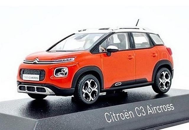曝雪铁龙全新c3 aircross小型suv模型图片