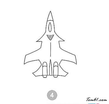 歼20战斗机简笔画手抄报 2018手抄报