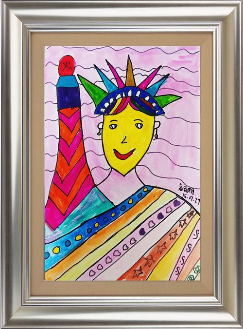 小海豚美术微画展——创想中班高诗雅小朋友作品展