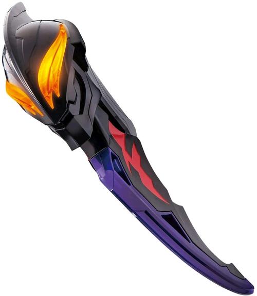 泽塔奥特曼最终形态武器 万代dx 幻界魔剑 贝利亚黄昏