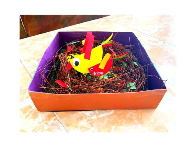 简易版小鸟的家_幼儿园_手工制作_亲子_手工diy_灯笼