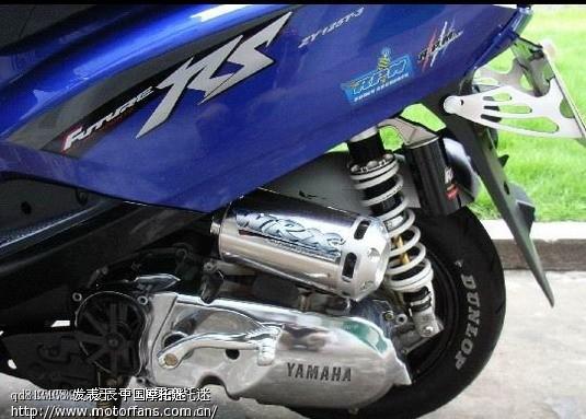 69 雅马哈-踏板车讨论专区 69 刚刚入手国三丽鹰100,总觉得车前脸