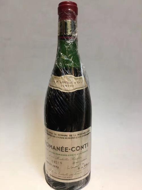 drc红酒1975年罗曼尼康帝红葡萄酒 romanee-conti