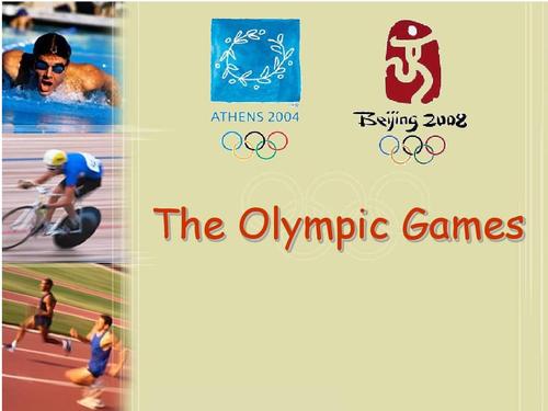 奥运会英文介绍