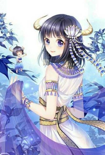 金牛座图片动漫少女