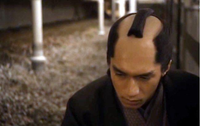 日本古装剧中男子的发型为何感觉如此怪异?|武士|光头
