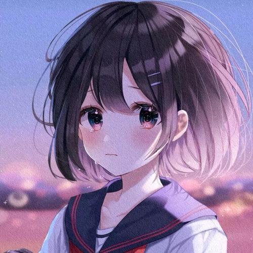 女生动漫头像总在最喧闹的时候涌上最深的寂寞