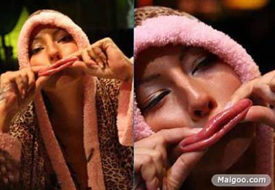 35, 【世界上嘴唇最大的人】