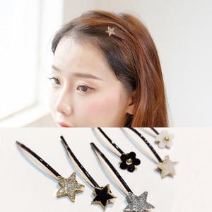 韩国进口刘海夹边夹小 span class=h>发夹 /span>发卡小夹子 span