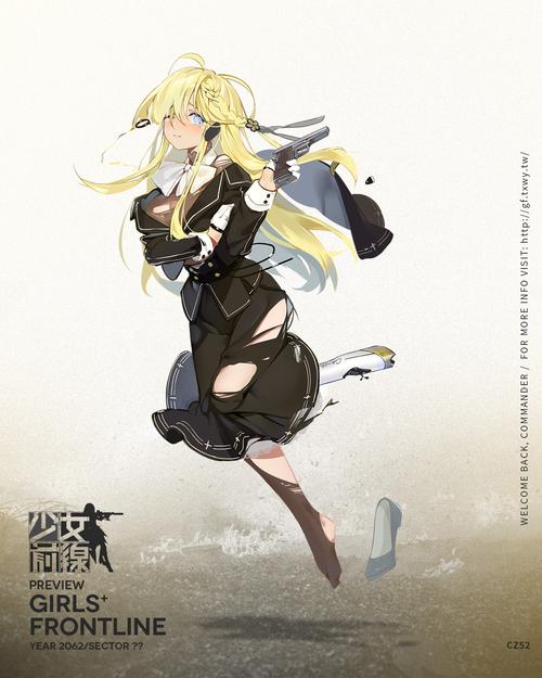 【情报】2018 二月签到人形 —cz-52 | 少女前线
