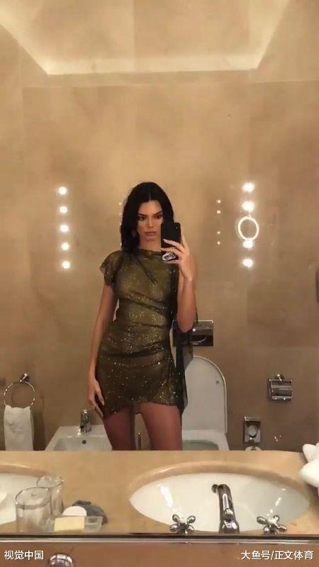 维密天使嫩模肯达尔·詹娜, 另类品酒显高雅, 网友: 吓跑格里芬