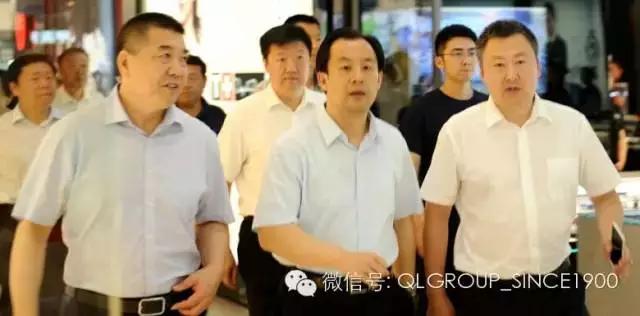 省委副书记省长陆昊一行来到秋林公司就加快民营经济发展进行专题调研