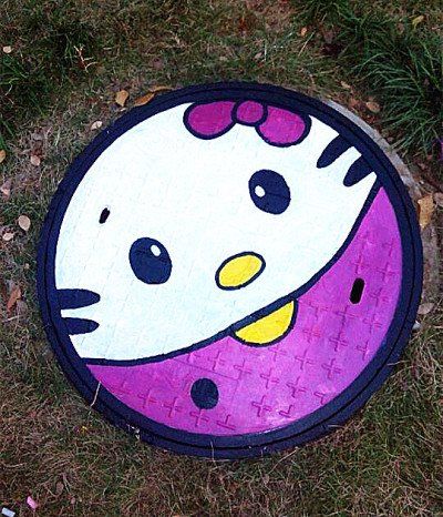 揭西县井盖手绘