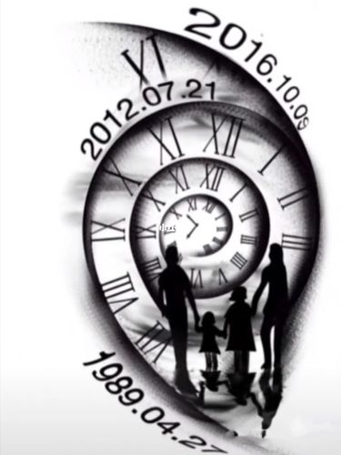 全家福一家四口98699969976996#江阴纹身探店_纹身