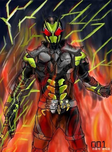 假面骑士01的六种形式:金属原子簇绘画风格独特,零二定位神秘