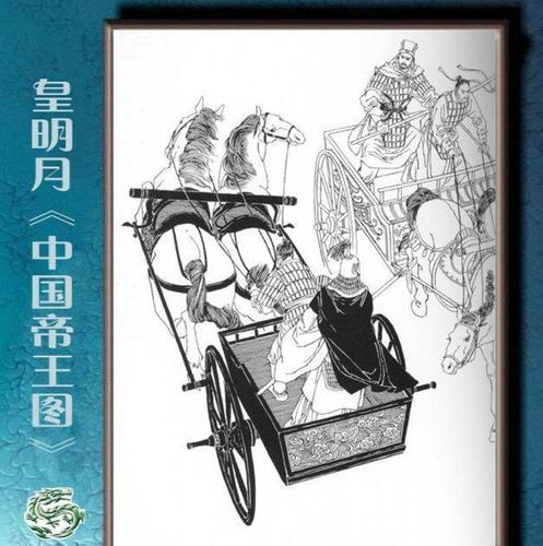 日本女画家「皇明月」的《中国帝王图》