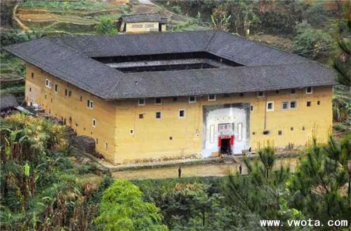 福建永定承启楼-福建土楼旅游攻略,福建旅游必去景点推荐