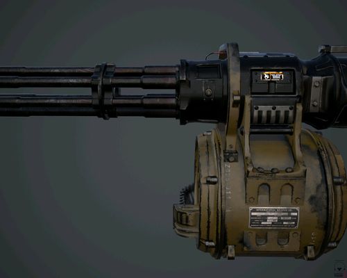 【废土朋克】辐射枪械合集3加特林