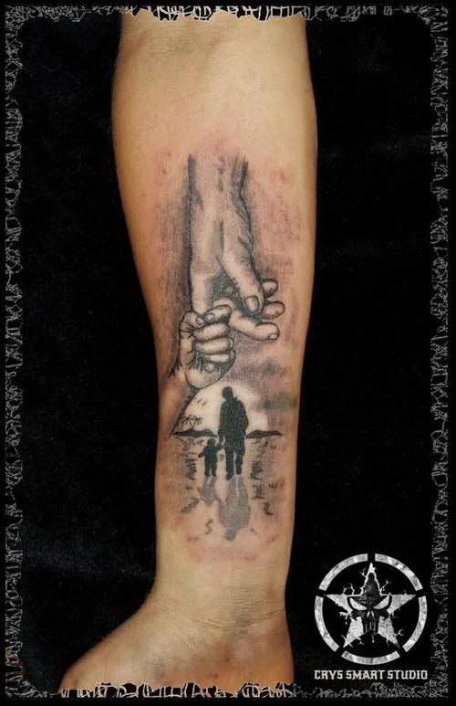 纹身之父爱如山