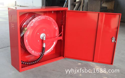 消防软管卷盘国外卷盘消防箱厂家直销消防器材消防设备规格可定制