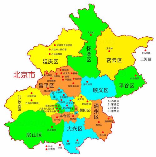 北京墓地分布图北京在哪里安葬好
